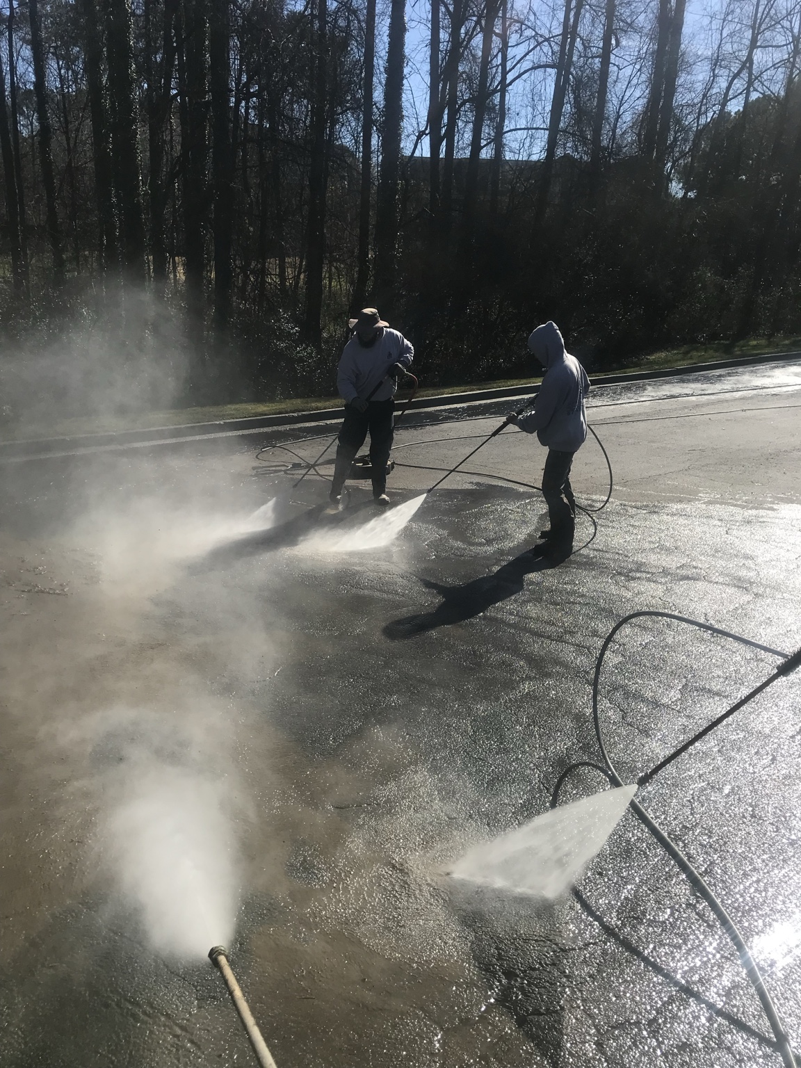 Commercial Surface Cleaning Team