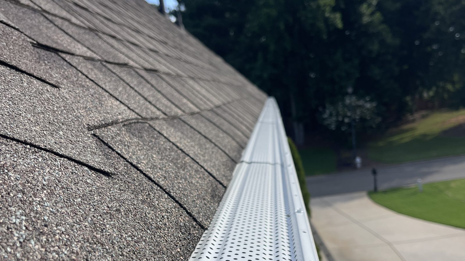 Gutter Guard Close-Up Detail