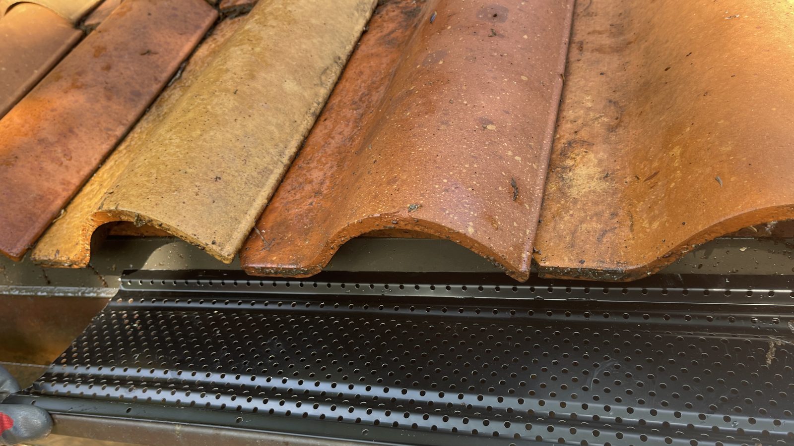 Gutter Guard Mesh Close-Up