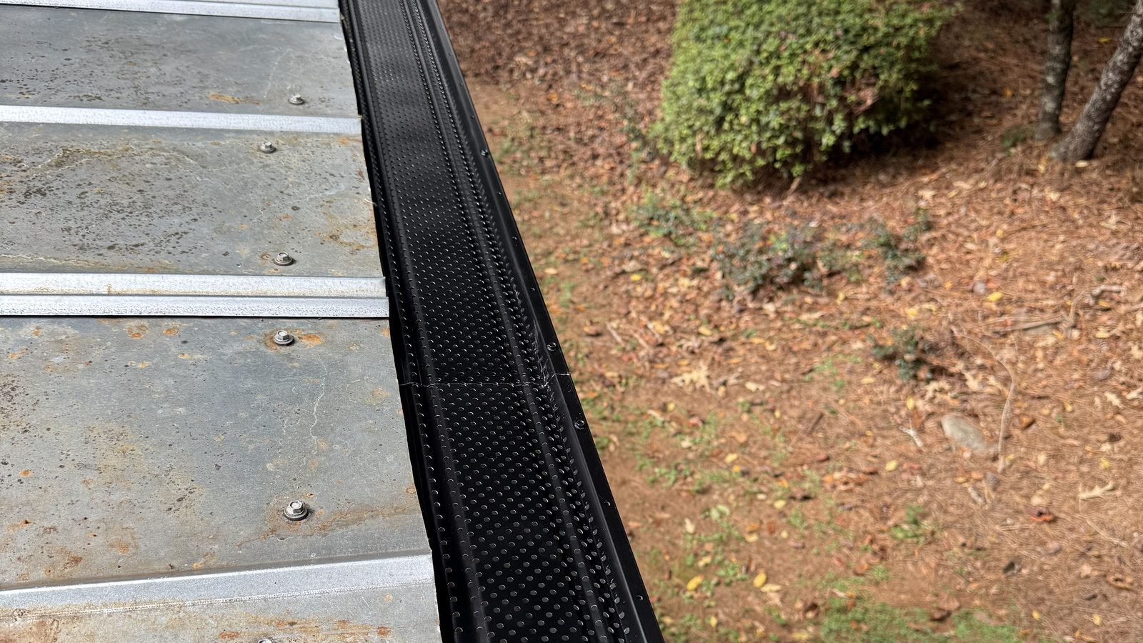 Gutter Guard Installation Wide View
