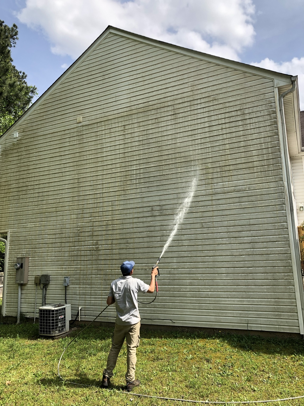 House Washing Before